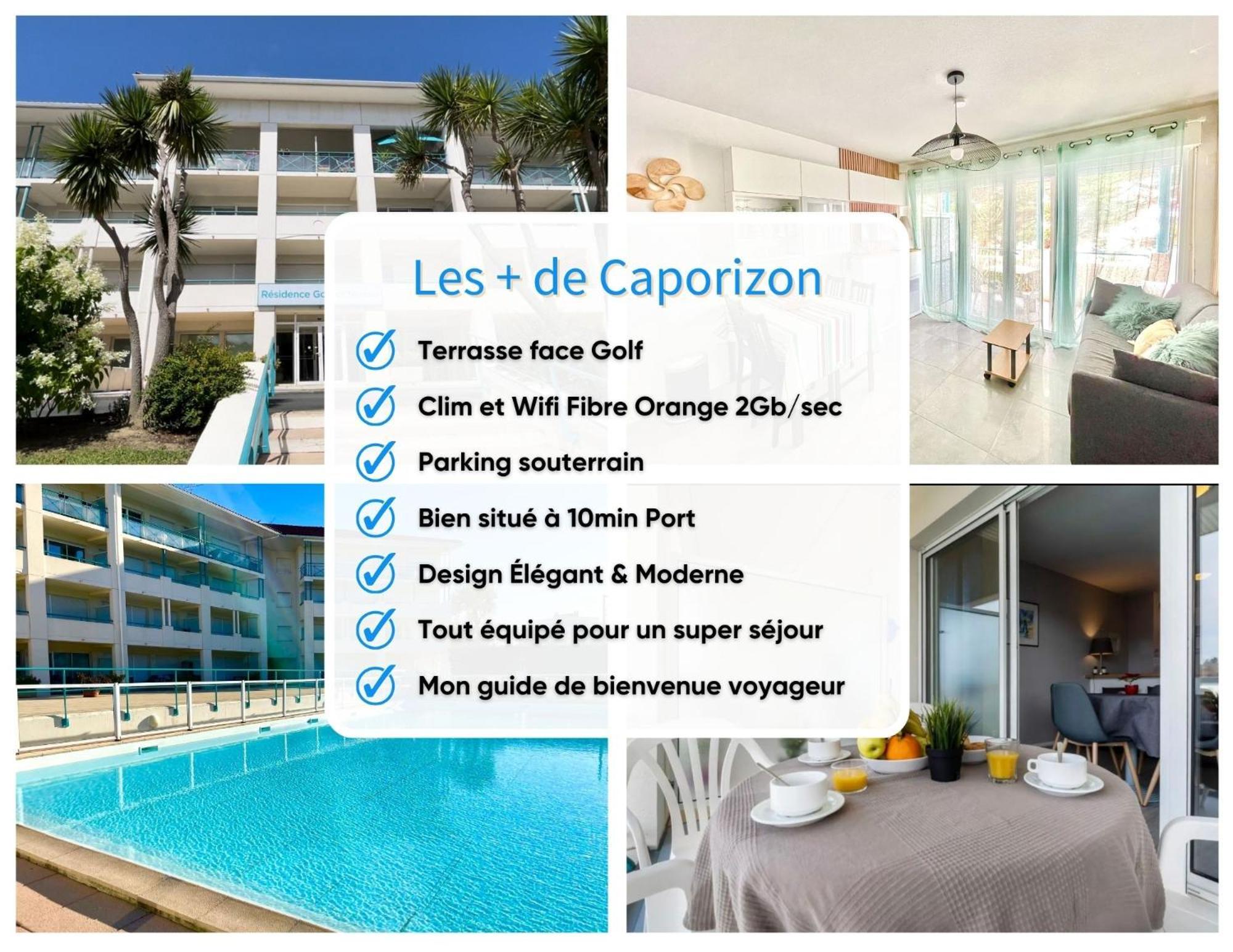 Caprozion-Erosoa-T1-Piscine-Clim Daire Ciboure Dış mekan fotoğraf