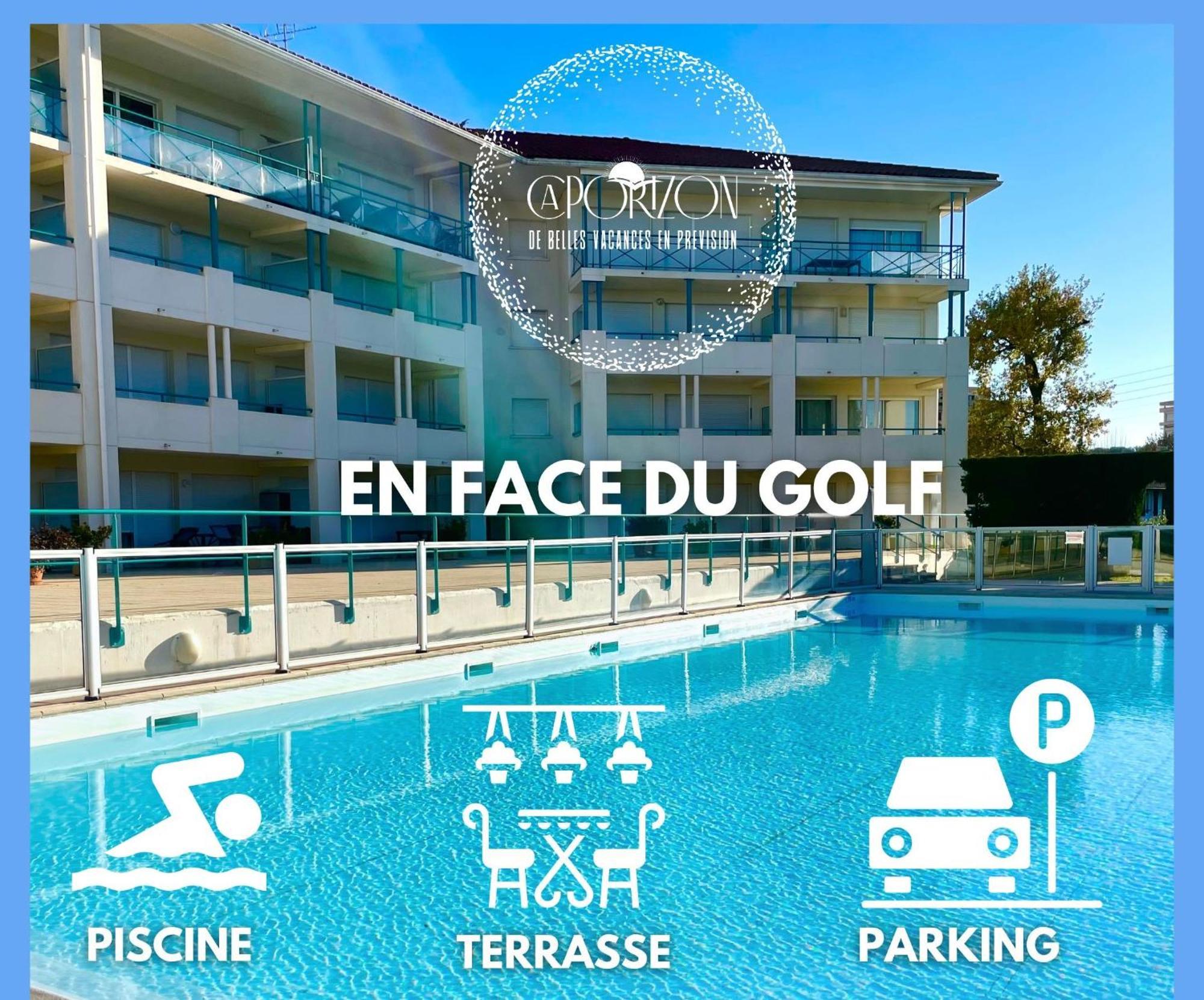 Caprozion-Erosoa-T1-Piscine-Clim Daire Ciboure Dış mekan fotoğraf